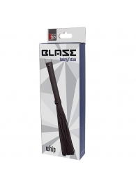 Чёрная плеть BLAZE WHIP BLACK - Dream Toys - купить с доставкой в Новокуйбышевске