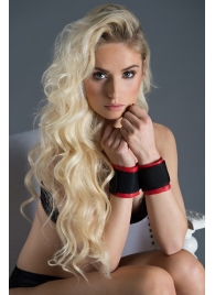 Полиуретановые манжеты для фиксации рук вместе Bound Together Wrist Restraints - Blush Novelties - купить с доставкой в Новокуйбышевске