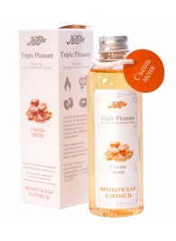 Эликсир Triple Pleasure  Французская карамель  - 130 гр. - JULEJU - купить с доставкой в Новокуйбышевске