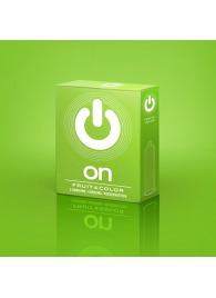 Цветные ароматизированные презервативы ON) Fruit   Color - 3 шт. - ON) - купить с доставкой в Новокуйбышевске