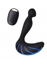 Чёрно-синий массажер простаты Erotist Third - Erotist Adult Toys - в Новокуйбышевске купить с доставкой