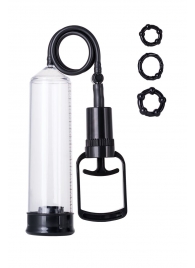 Вакуумная помпа A-toys с уплотнителем и эрекционными кольцами - A-toys - в Новокуйбышевске купить с доставкой