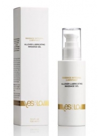 Массажный гель-смазка на силиконовой основе Allover Massage Gel - 100 мл. - YESforLOV - купить с доставкой в Новокуйбышевске
