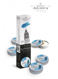 Набор из 5 свечей Petits Joujoux London с ароматом ревеня, амбры и чёрной смородины - MyStim - купить с доставкой в Новокуйбышевске