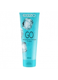 Пролонгирующий лубрикант на водной основе Egzo Go - 50 мл. - EGZO - купить с доставкой в Новокуйбышевске