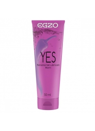 Согревающий лубрикант на водной основе Egzo Yes - 50 мл. - EGZO - купить с доставкой в Новокуйбышевске
