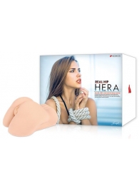 Мастурбатор-полуторс Hera RealHip - KOKOS - в Новокуйбышевске купить с доставкой