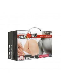 Вагина и попка с вибрацией CRAZY BULL - Baile - в Новокуйбышевске купить с доставкой