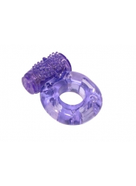 Фиолетовое эрекционное кольцо с вибрацией Rings Axle-pin - Lola Games - в Новокуйбышевске купить с доставкой