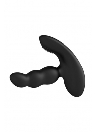 Черный силиконовый стимулятор простаты Levett Nitoc с пультом ДУ - Levett - в Новокуйбышевске купить с доставкой