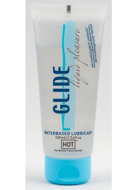 Интимная смазка на водной основе Glide - 100 мл. - HOT - купить с доставкой в Новокуйбышевске