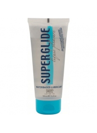 Интимная смазка на водной основе Superglide - 100 мл. - HOT - купить с доставкой в Новокуйбышевске