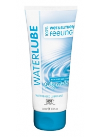 Гель-смазка на основе чистой родниковой воды WaterLube - 30 мл. - HOT - купить с доставкой в Новокуйбышевске