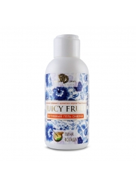 Интимный гель на водной основе JUICY FRUIT с ароматом пина колада - 100 мл. - БиоМед - купить с доставкой в Новокуйбышевске