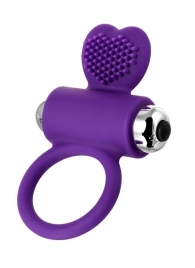 Фиолетовое виброкольцо с ресничками JOS PERY - JOS - в Новокуйбышевске купить с доставкой