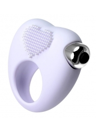 Белое виброкольцо для продления полового акта JOS MOYS - JOS - в Новокуйбышевске купить с доставкой