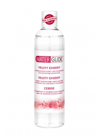 Лубрикант на водной основе с ароматом вишни FRUITY CHERRY - 300 мл. - Waterglide - купить с доставкой в Новокуйбышевске