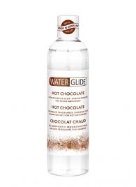 Лубрикант на водной основе с ароматом шоколада HOT CHOCOLATE - 300 мл. - Waterglide - купить с доставкой в Новокуйбышевске