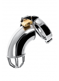 Серебристый мужской пояс верности TOYFA Metal - ToyFa - купить с доставкой в Новокуйбышевске