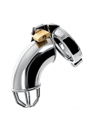 Серебристый мужской пояс верности TOYFA Metal - ToyFa - купить с доставкой в Новокуйбышевске