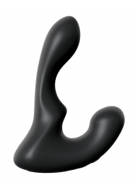 Черный анальный вибростимулятор P-Spot Milker - 14 см. - Pipedream - в Новокуйбышевске купить с доставкой