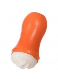 Мастурбатор-ротик A-Toys в оранжевой колбе - A-toys - в Новокуйбышевске купить с доставкой