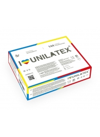 Разноцветные ароматизированные презервативы Unilatex Multifruits - 144 шт. - Unilatex - купить с доставкой в Новокуйбышевске