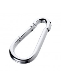 Серебристый карабин TOYFA Metal - ToyFa - купить с доставкой в Новокуйбышевске