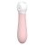 Розовый мини-вибромассажер Diamond Baby Boo - 11 см. - Dream Toys