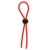 Красное эрекционное лассо с одной бусиной-утяжкой STRETCHY THIN LASSO - Dream Toys - в Новокуйбышевске купить с доставкой