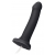 Черный фаллос с имитацией эякуляции Silicon Cum Dildo L - 19,6 см. - Strap-on-me - купить с доставкой в Новокуйбышевске