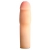 Телесная насадка-удлинитель на пенис PERFORMANCE 1.5INCH COCK XTENDER - 16 см. - Blush Novelties - в Новокуйбышевске купить с доставкой