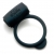 Темно-серое эрекционное кольцо Vibrating Love Ring с вибрацией - Fifty Shades of Grey - в Новокуйбышевске купить с доставкой