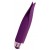 Фиолетовый клиторальный вибростимулятор FLO - 18,5 см. - ToyFa