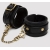 Черные оковы на ноги Bound to You Faux Leather Ankle Cuffs - Fifty Shades of Grey - купить с доставкой в Новокуйбышевске