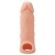 Телесная насадка EXTENDER WITH BALL STRAP 5.5 - 14 см. - Dream Toys - в Новокуйбышевске купить с доставкой