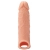 Телесная насадка EXTENDER WITH BALL STRAP 6.5 - 17 см. - Dream Toys - в Новокуйбышевске купить с доставкой