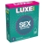 Ребристые презервативы LUXE Royal Sex Machine - 3 шт. - Luxe - купить с доставкой в Новокуйбышевске