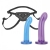 Страпон унисекс Beginners Strap-On с 2 насадками - 15 и 13 см. - Lux Fetish - купить с доставкой в Новокуйбышевске