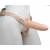 Телесный фаллопротез MEN STYLE с анальным стимулятором - 17,5 см. - LOVETOY (А-Полимер) - купить с доставкой в Новокуйбышевске