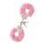Металлические наручники с розовой меховой опушкой METAL HANDCUFF WITH PLUSH PINK - Dream Toys - купить с доставкой в Новокуйбышевске