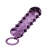 Закрытая фиолетовая насадка с пупырышками SAMURAI PENIS SLEEVE PURPLE - 14,5 см. - NMC - в Новокуйбышевске купить с доставкой