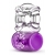 Фиолетовое эрекционное виброкольцо Pleaser Rechargeable C-Ring - Blush Novelties - в Новокуйбышевске купить с доставкой