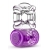 Фиолетовое эрекционное виброкольцо One Night Stand Vibrating C-Ring - Blush Novelties - в Новокуйбышевске купить с доставкой