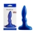 Синий анальный стимулятор Beginners p-spot massager - 11 см. - Lola Games - в Новокуйбышевске купить с доставкой