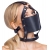 Черный намордник с кляпом-шаром Head Harness With A Gag - Orion - купить с доставкой в Новокуйбышевске