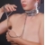 Серебристый ошейник из искусственной кожи - Sitabella - купить с доставкой в Новокуйбышевске