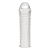 Текстурированная насадка на пенис Clear Textured Penis Enhancing Sleeve Extension - 16,5 см. - BlueLine - в Новокуйбышевске купить с доставкой