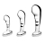 Набор из 3 стальных стимуляторов простаты Stainless Steel P-spot Training Set - b-Vibe - в Новокуйбышевске купить с доставкой