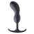 Черный массажер простаты с утяжелителями Premium Silicone Weighted Prostate Plug Large - 18,8 см. - XR Brands - в Новокуйбышевске купить с доставкой